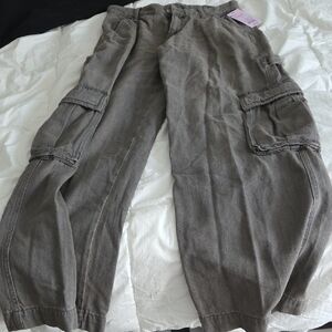 wild fable Wide-Leg Cargo Pants in Gray